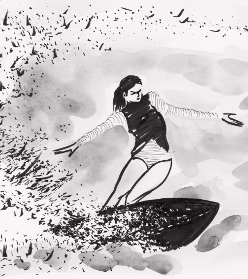 Illustration Surf